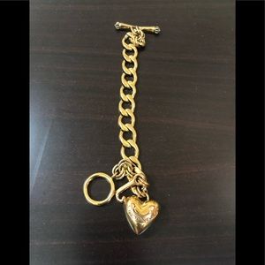 Juicy couture bracelet in gold